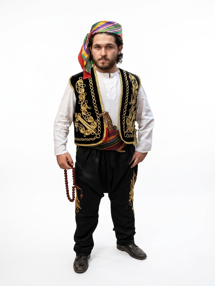 Ucuz Ağa Kıyafeti  Ağalık Kostümü Köy Ağası