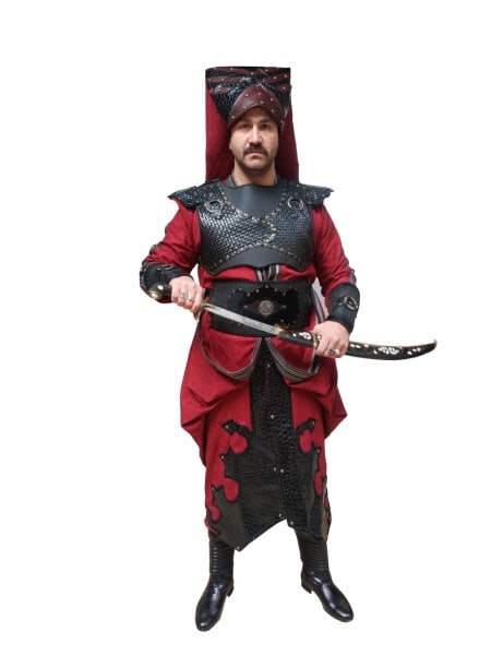 Osmanlı Yeniçeri Ağası Kostümü