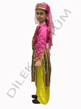 Zeybek Kız Çocuk Kıyafeti