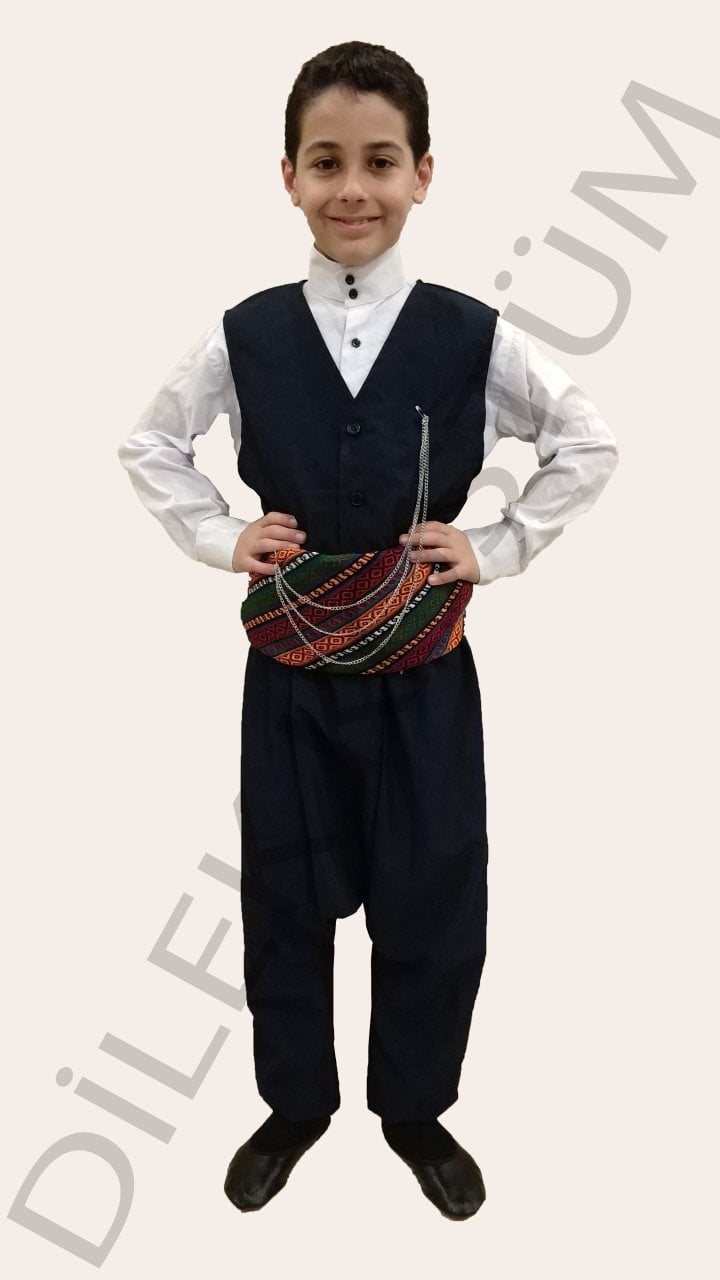 Çayda Çıra Kostüm Elazığ Kıyafeti Adana Erzurun Bayburt Erkek Kostümü