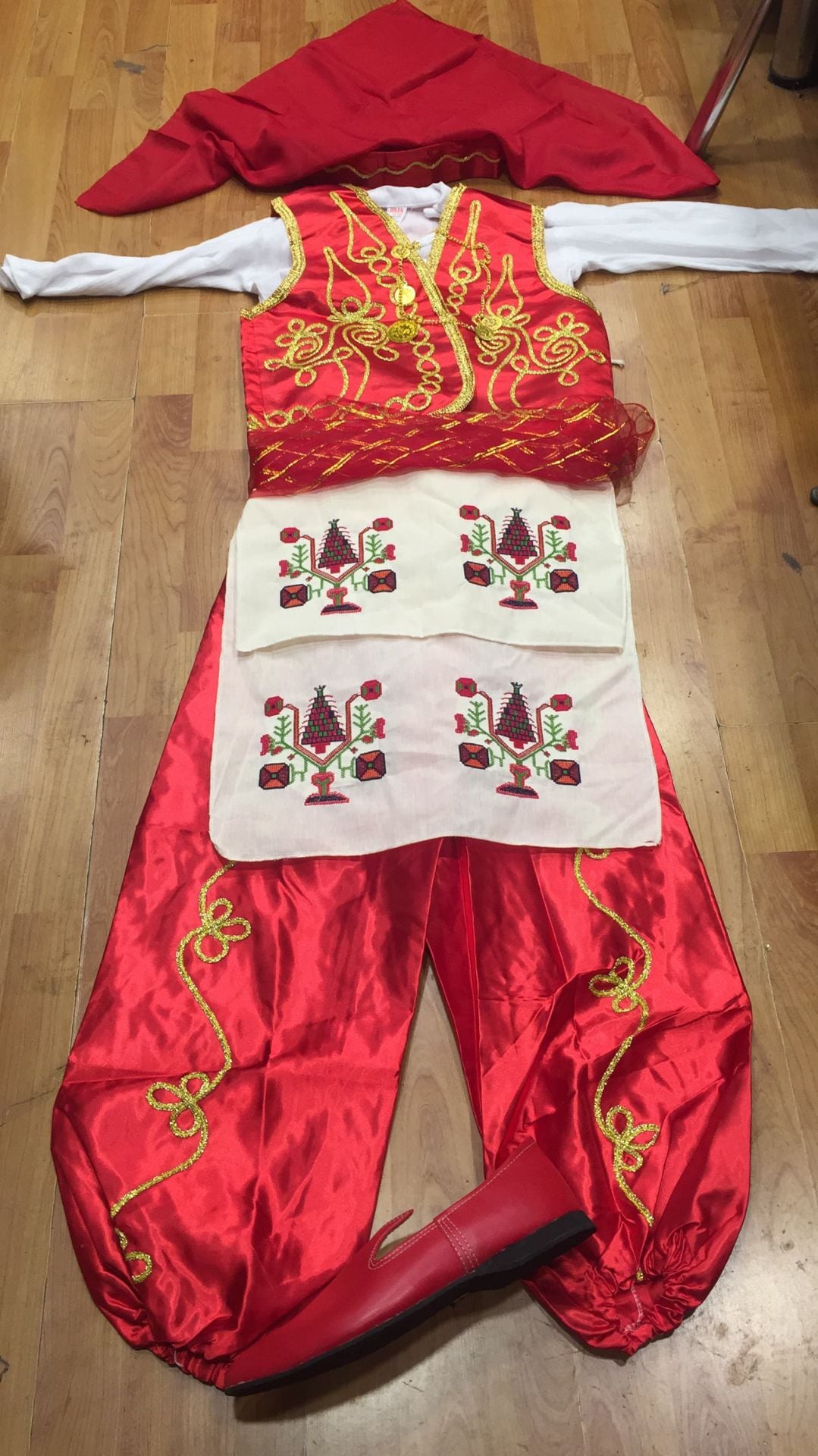 Trakya Karşılama Kostüm Folklör Kostümü Edirne Kırklareli Tekirdağ Kıyafeti