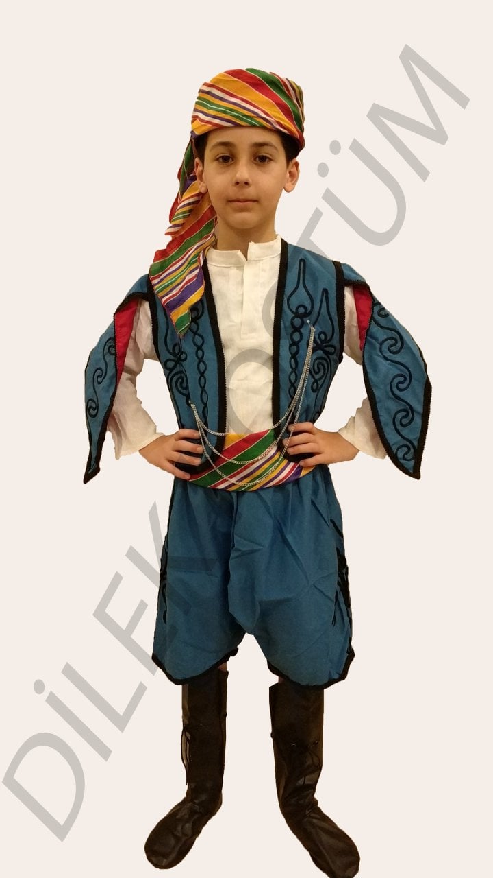 Zeybek Erkek Çocuk Kıyafeti 13-15
