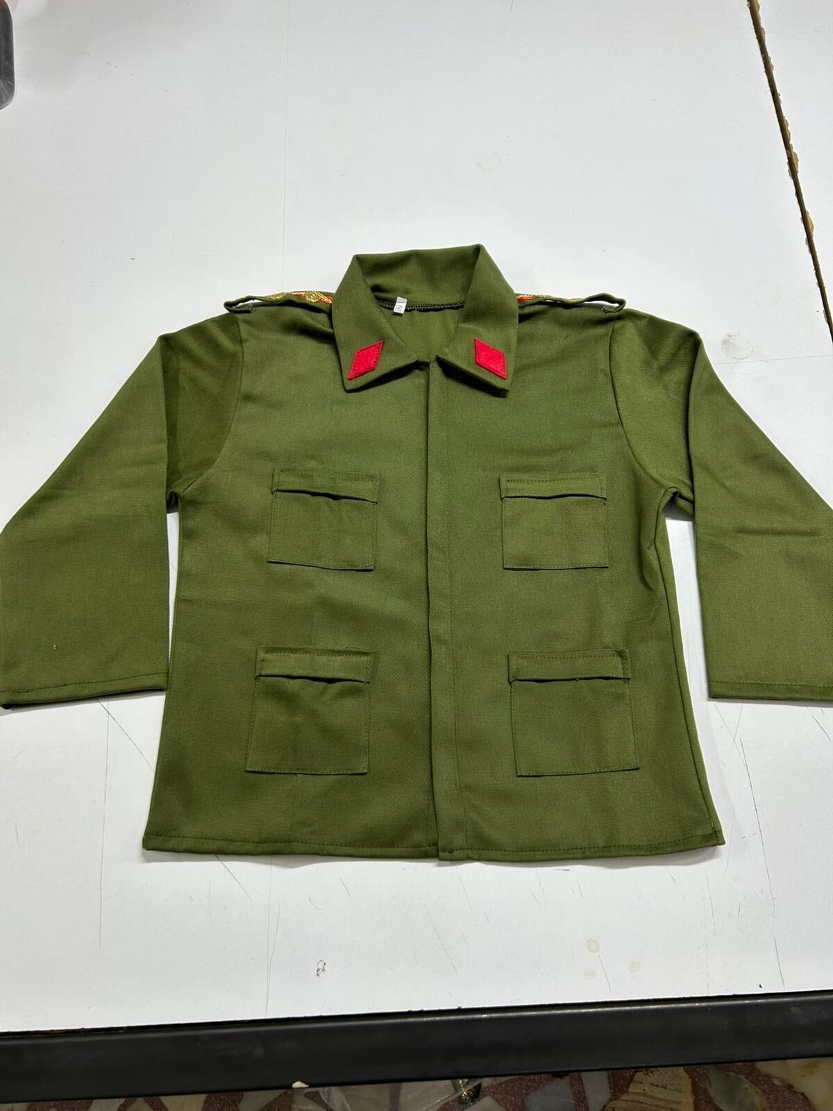 3 Parça Çanakkale Komutan Kıyafetleri Subay Kostüm Atatürk Asker Kostümleri