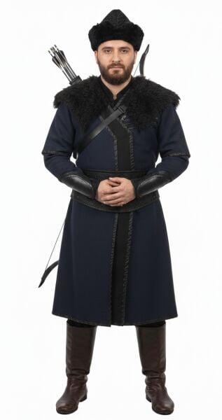 Geleneksel Okçu Erkek Kostümü Kemankeş Kıyafetleri