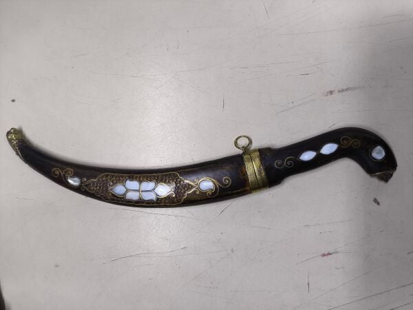 Osmanlı Kama Hançer Yeniçeri Mehter Kılıcı