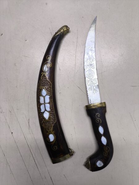 Osmanlı Kama Hançer Yeniçeri Mehter Kılıcı