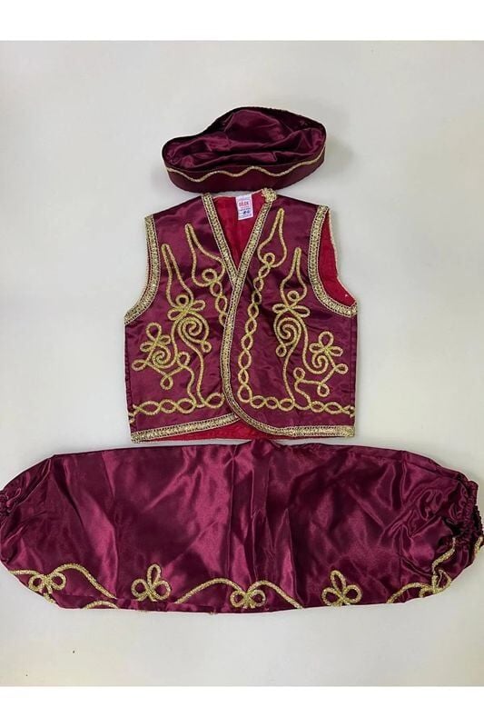 23 Nisan Yöresel Kosüm Cepken Şalvar Kep Folklör Kostümü