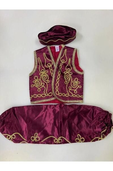 23 Nisan Yöresel Kosüm Cepken Şalvar Kep Folklör Kostümü