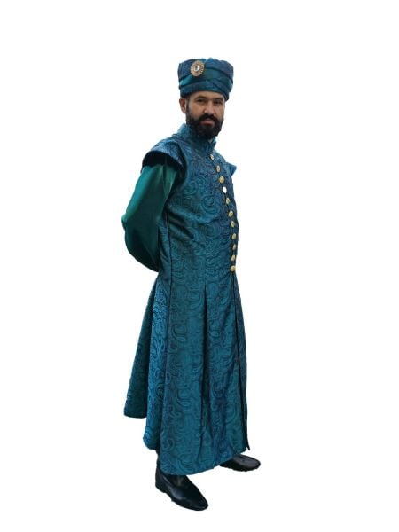 Damat Kına Kıyafeti Şehzade Mustafa Kostümü Osmanlı Damatlık