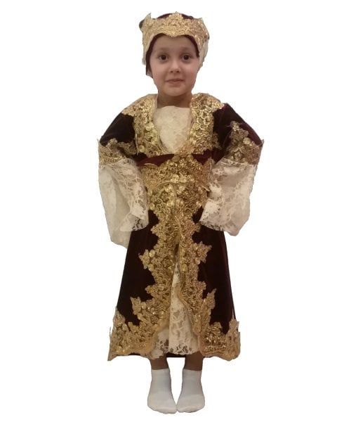 Mira Kadife Çocuk Bindallı Hürrem Modeli